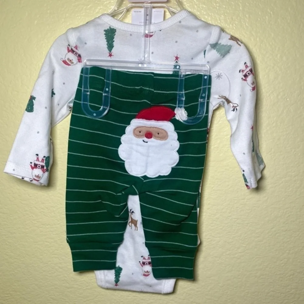 BABY‎ carter’s just one you bodysuit santa’s favorite